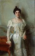 John Singer Sargent Portrait of Mrs. Asher B. Wertheimer oil on canvas